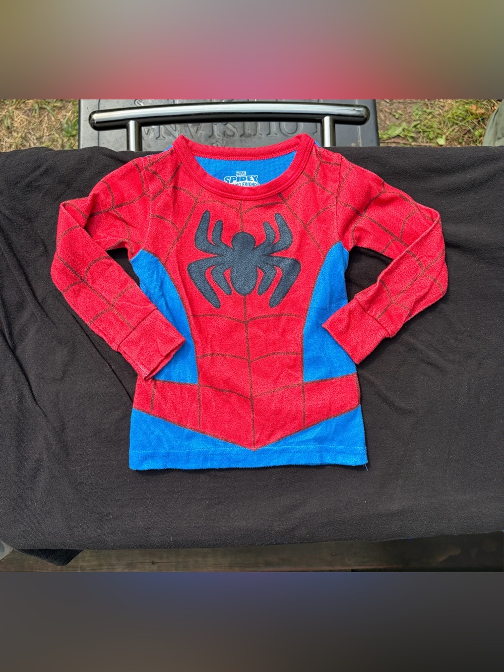 Spiderman Toddler PJ Top